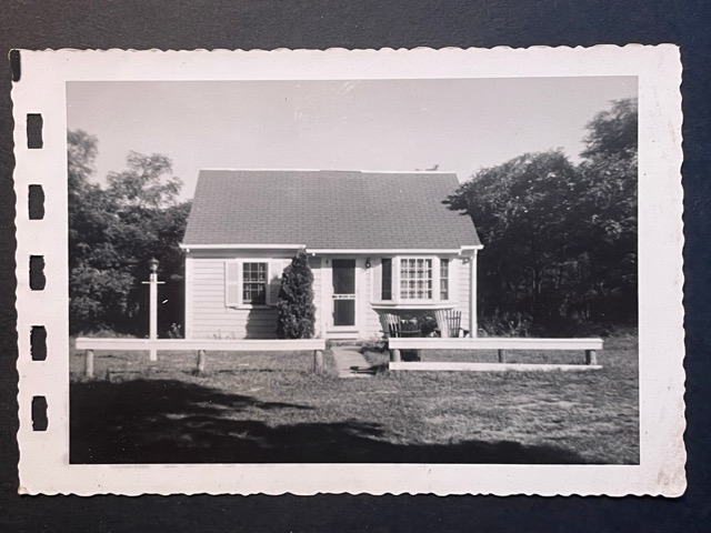 Sunset cottage in earlier times